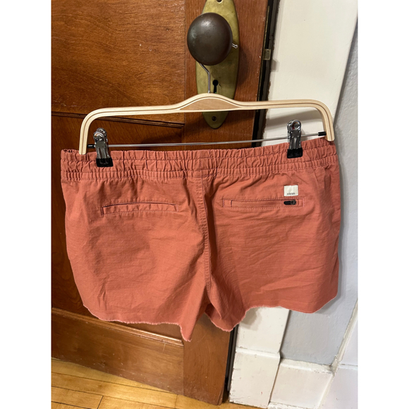 Vuori Vintage Ripstop Organic Cotton Cutoff Shorts Cinnamon Medium EUC‎ - Picture 2 of 4